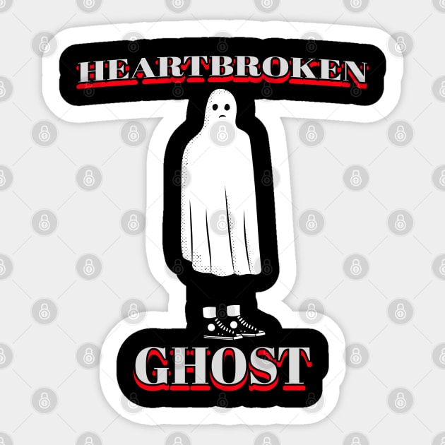 Sad Ghost Sticker by YungBick